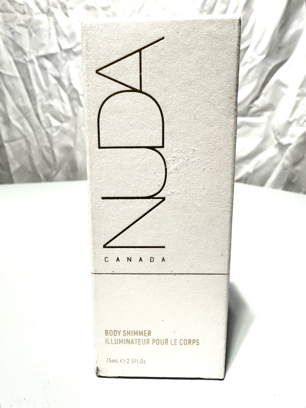 NUDA CANADA Body Shimmer Illuminating Glow Oil Vegan Clean Beauty